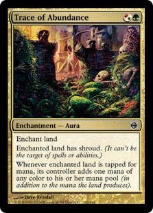Trace of Abundance (Alara Reborn) Light Play - Nick Nack's Full Frontal Attack