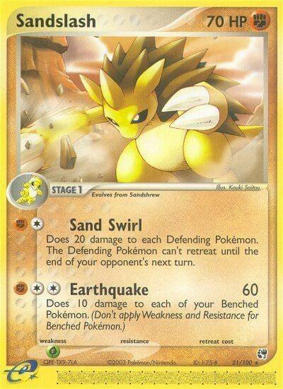 Sandslash (Sandstorm) Light Play