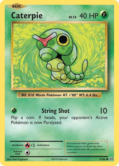 Caterpie (XY - Evolutions) Near Mint
