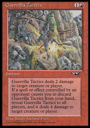Guerrilla Tactics (Collapse) (Alliances) Light Play