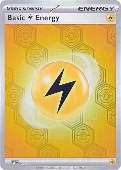 Basic Lightning Energy (SV: Shrouded Fable) Near Mint Reverse Holofoil