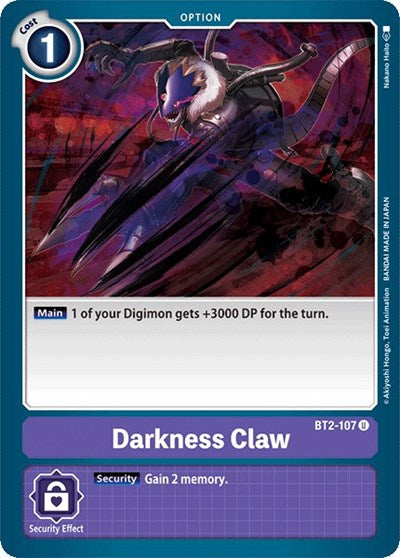 Darkness Claw (Release Special Booster) Near Mint