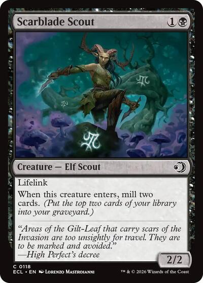 Scarblade Scout (Lorwyn Eclipsed) Near Mint - Nick Nack's Full Frontal Attack