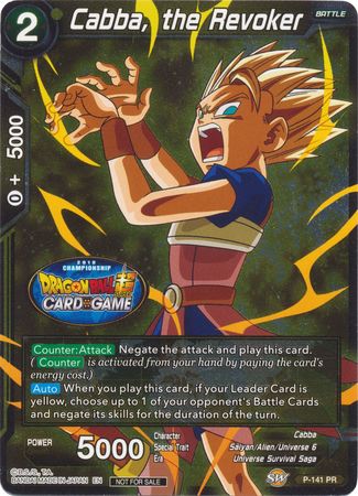 Cabba, the Revoker (Championship Final 2019) (P-141) [Tournament Promotion Cards]