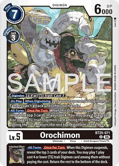 Orochimon (Dual Revolution Booster) Near Mint
