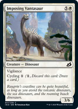 Imposing Vantasaur (Ikoria: Lair of Behemoths) Near Mint