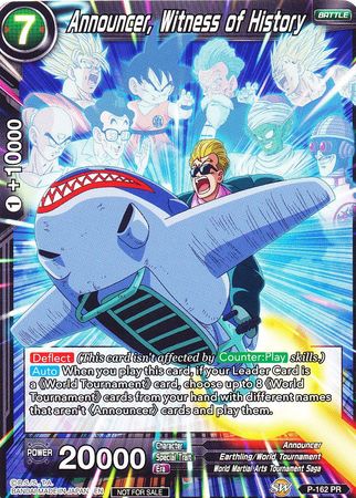 Annonceur, témoin de l'histoire (Power Booster) (P-162) [Cartes de promotion] 