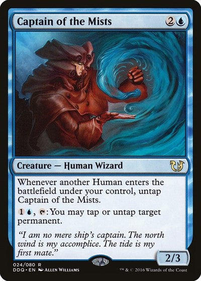 Captain of the Mists (Duel Decks: Blessed vs Cursed) Near Mint