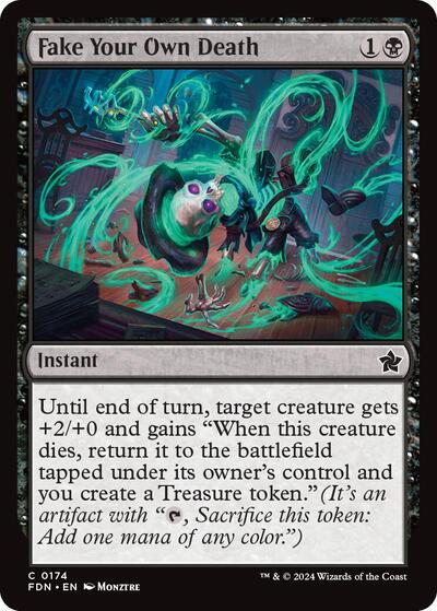 Fake Your Own Death (Foundations) Near Mint