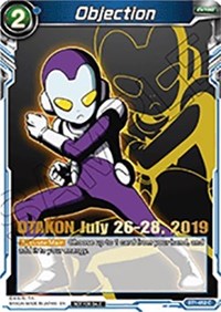 Objeción (OTAKON 2019) (BT1-052_PR) [Tarjetas de promoción] 