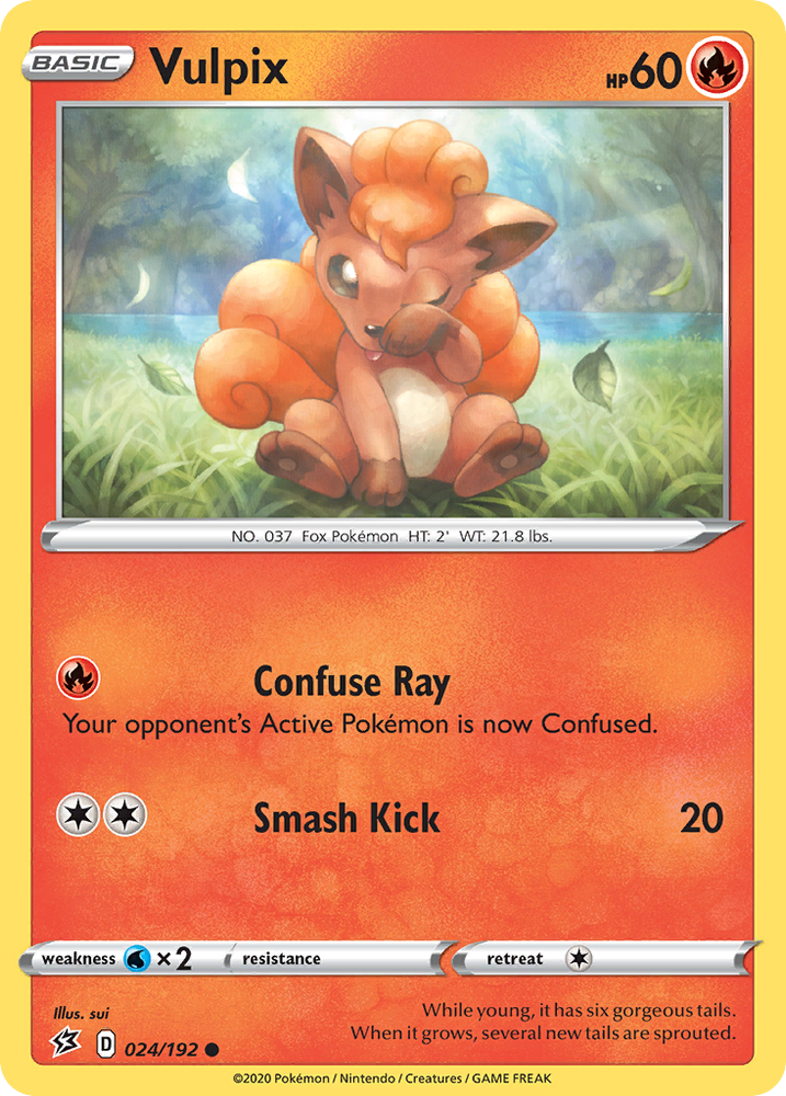 Vulpix (24/192) [Espada y escudo: Choque rebelde] 