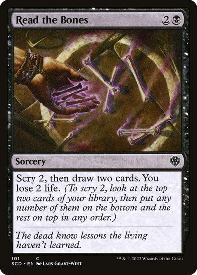 Read the Bones (Commander 2022 Starter Decks) Near Mint