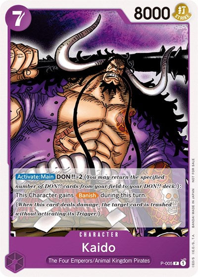 Kaido (Promotion Pack 2022) (One Piece Promotion Cards) Near Mint