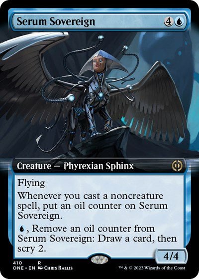 Serum Sovereign (Extended Art) (Phyrexia: All Will Be One) Near Mint - Nick Nack's Full Frontal Attack