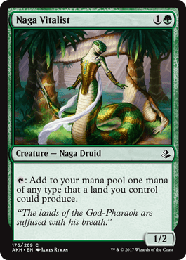 Naga Vitalist (Amonkhet) Near Mint - Nick Nack's Full Frontal Attack