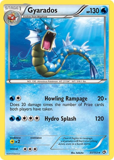 Gyarados (Legendary Treasures) Near Mint