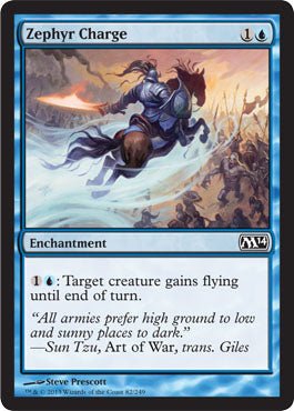 Zephyr Charge (Magic 2014 Core Set) Near Mint - Nick Nack's Full Frontal Attack