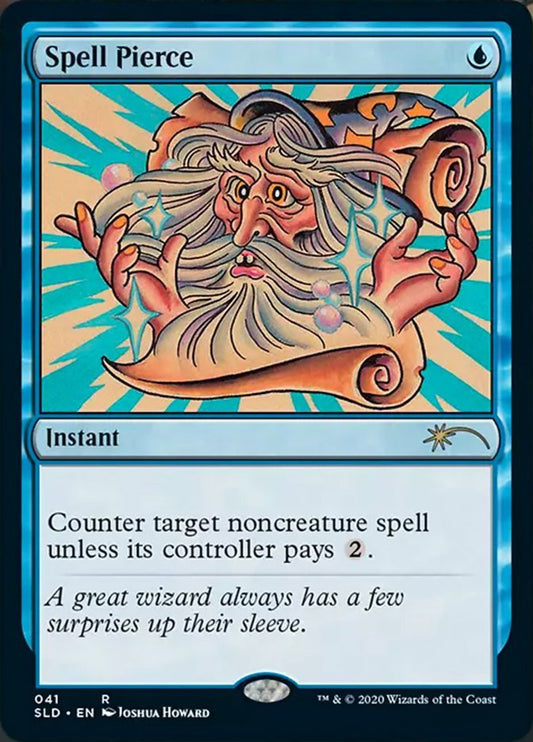 Spell Pierce (Secret Lair) Near Mint - Nick Nack's Full Frontal Attack