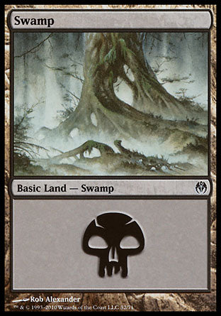 Swamp (32) (Duel Decks: Phyrexia vs The Coalition) Near Mint