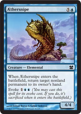 Aethersnipe (Modern Masters) Near Mint - Nick Nack's Full Frontal Attack