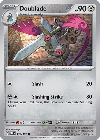 Doublade - 132 (Scarlet and Violet: Paradox Rift) Near Mint