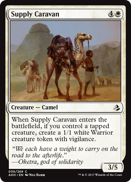 Supply Caravan (Amonkhet) Near Mint - Nick Nack's Full Frontal Attack