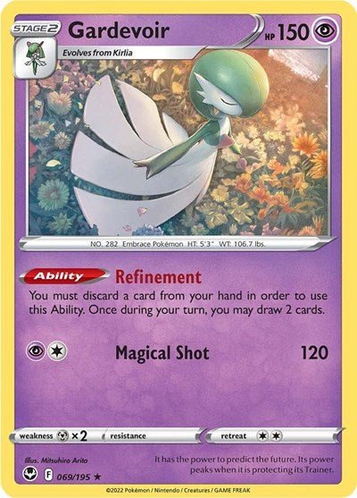 Gardevoir (SWSH12: Silver Tempest) Near Mint - Nick Nack's Full Frontal Attack