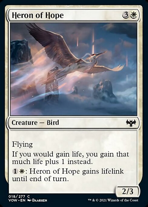 Heron of Hope (Innistrad: Crimson Vow) Near Mint