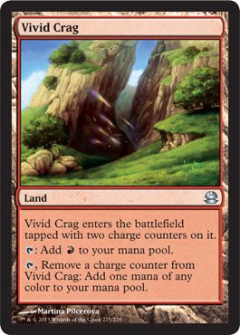 Vivid Crag (Modern Masters) Near Mint - Nick Nack's Full Frontal Attack