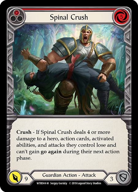 Spinal Crush (Welcome to Rathe) Near Mint Unlimited