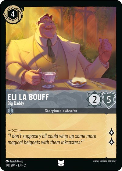 Eli La Bouff - Big Daddy (Rise of the Floodborn) Near Mint - Nick Nack's Full Frontal Attack