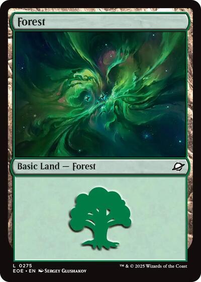 Forest (0275) (Edge of Eternities) Near Mint Foil