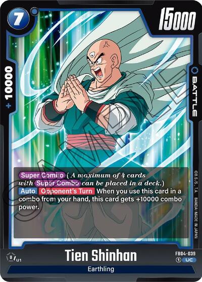 Tien Shinhan FB04-039 (Ultra Limit) Near Mint