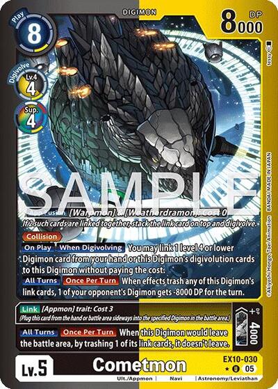 Cometmon (Limited Foil) (Sinister Order) Near Mint Foil - Nick Nack's Full Frontal Attack