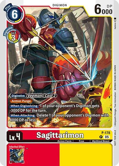 Sagittarimon (Store Tournament 2025 Vol.2 Participation Pack) (Digimon Promotion Cards) Near Mint - Nick Nack's Full Frontal Attack