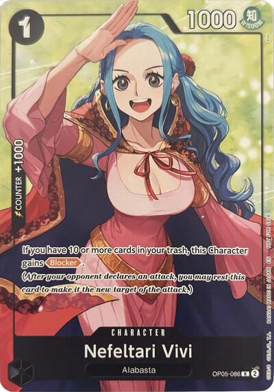 Nefeltari Vivi (Welcome Pack Vol. 2) (One Piece Promotion Cards) Near Mint