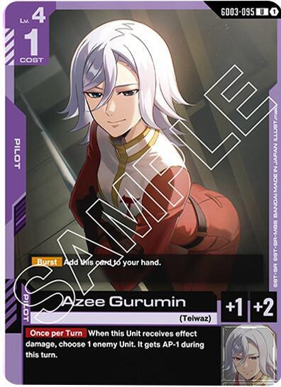 Azee Gurumin (Steel Requiem) Near Mint - Nick Nack's Full Frontal Attack