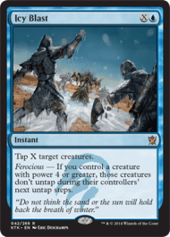 Icy blast (Khans of Tarkir) Near Mint Foil - Nick Nack's Full Frontal Attack