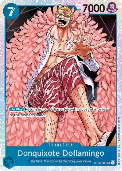 Donquixote Doflamingo (Starter Deck 3: The Seven Warlords of The Sea) Near Mint Foil