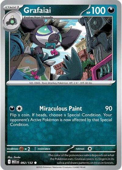 Grafaiai (ME01: Mega Evolution) Near Mint Reverse Holofoil
