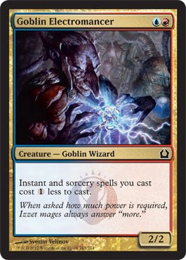 Goblin Electromancer (Return to Ravnica) Near Mint - Nick Nack's Full Frontal Attack