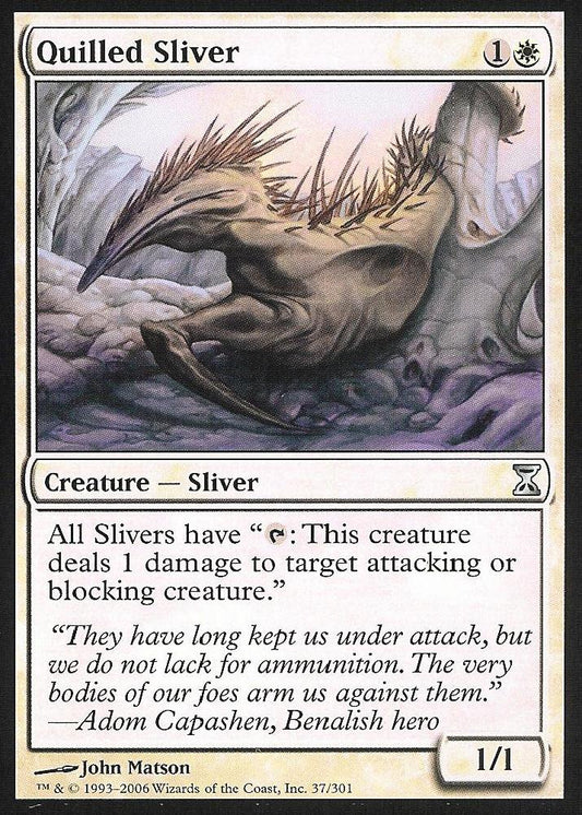 Quilled Sliver (Time Spiral) Near Mint - Nick Nack's Full Frontal Attack