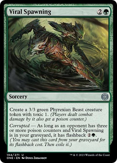 Viral Spawning (Phyrexia: All Will Be One) Near Mint - Nick Nack's Full Frontal Attack
