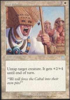 Inspirit (Onslaught) Light Play Foil - Nick Nack's Full Frontal Attack
