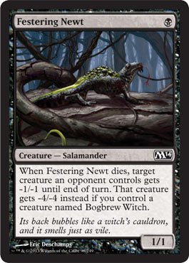 Festering Newt (Magic 2014 Core Set) Near Mint - Nick Nack's Full Frontal Attack