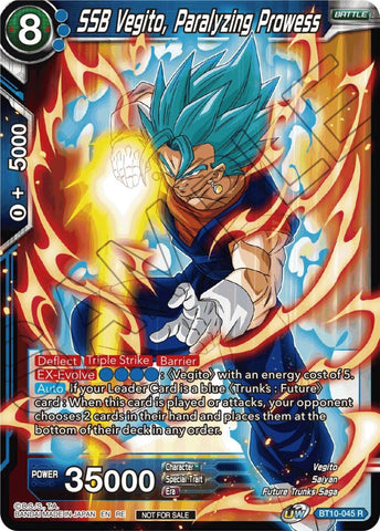 SSB Vegito, Paralyzing Prowess (Championship Selection Pack 2023 Vol.1) (BT10-045) [Tournament Promotion Cards]