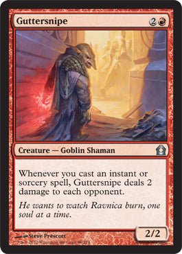 Guttersnipe (Return to Ravnica) Near Mint - Nick Nack's Full Frontal Attack