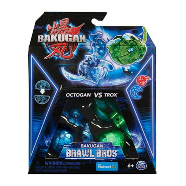 Bakugan Brawl Bros 2-Pack: Octogon Vs. Trox