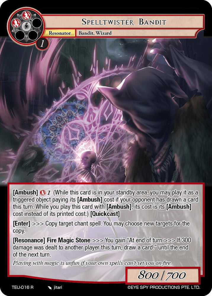 Spelltwister Bandit (TEU-016 R) [Timeless Eclipse of the Underworld]