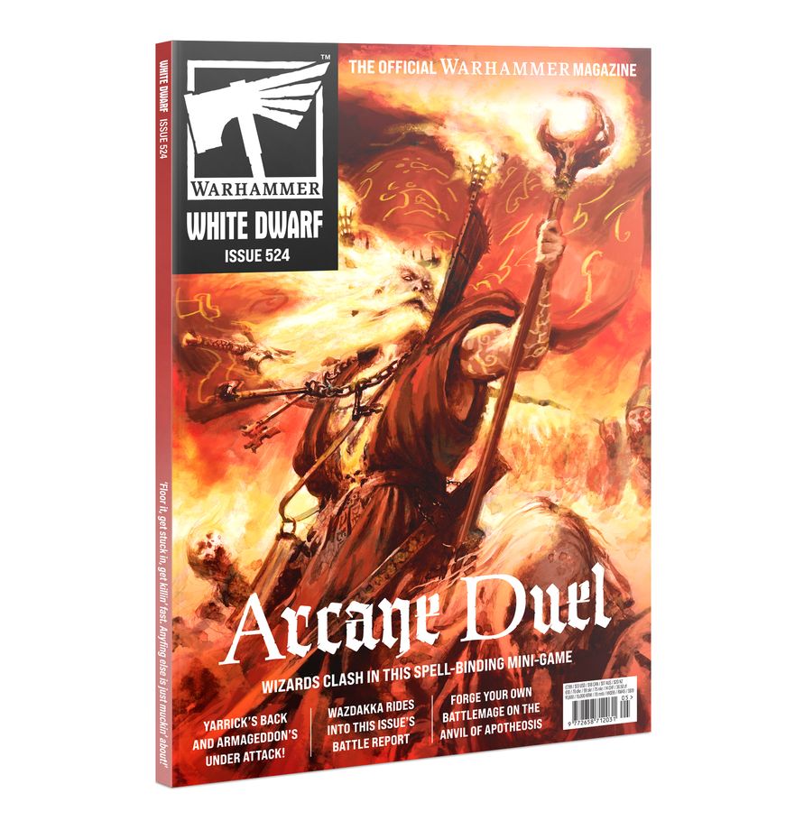 Warhammer White Dwarf Issue 524 (May 2026) Magazine - Nick Nack's Full Frontal Attack